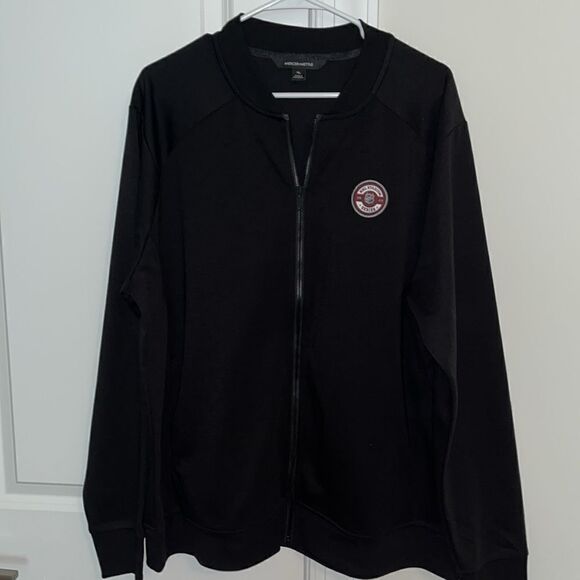 New 2023 Black NHL Stadium Series Raleigh North Carolina Hurricanes tack jacket - Picture 1 of 4